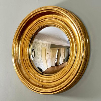 Antique Gold Convex Porthole Mirror | Darthome Mirrors Decor Darthome