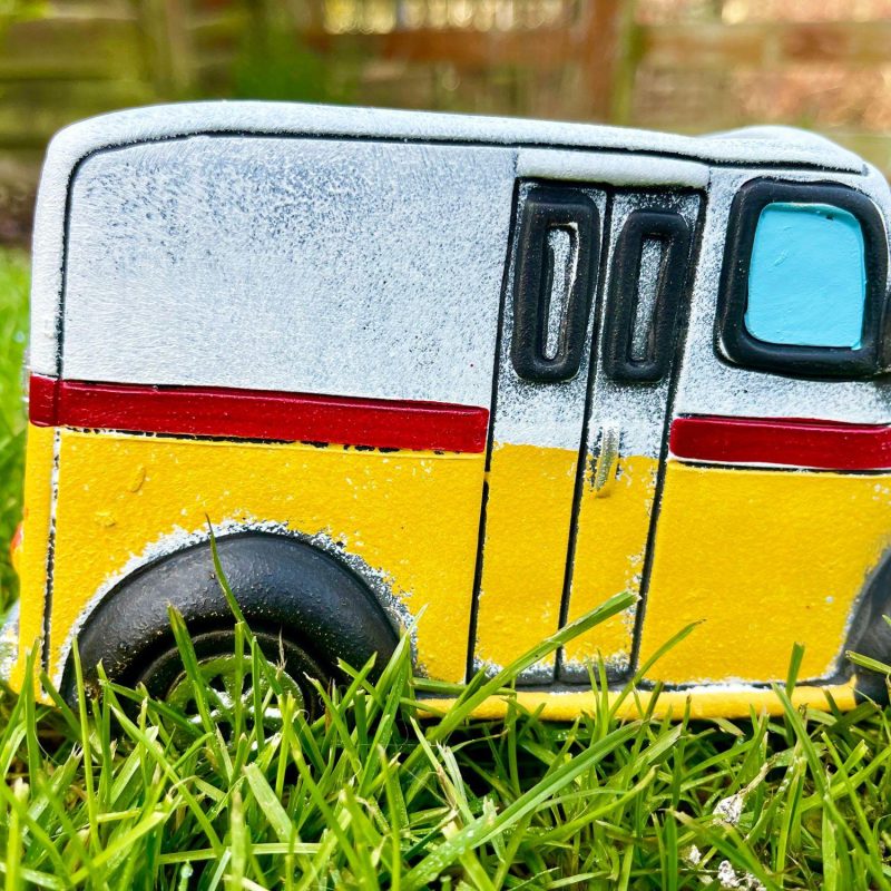 Cement Delivery Van Planter | Darthome Garden Decor Garden Darthome