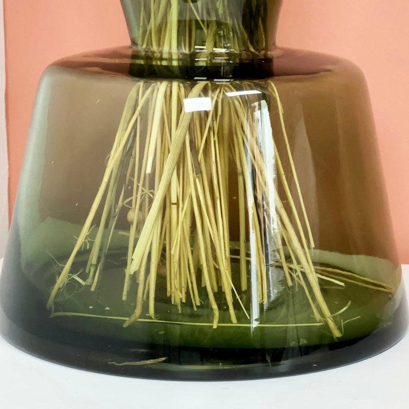 Dark Green Kaisa Glass Vase | Darthome Accessories Accessories Accessories