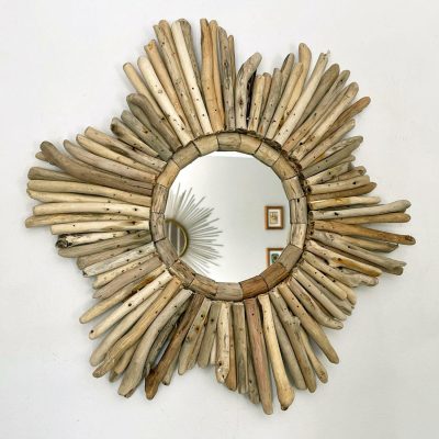 Driftwood Star Wall Mirror 40cm | Darthome Mirrors Decor Darthome