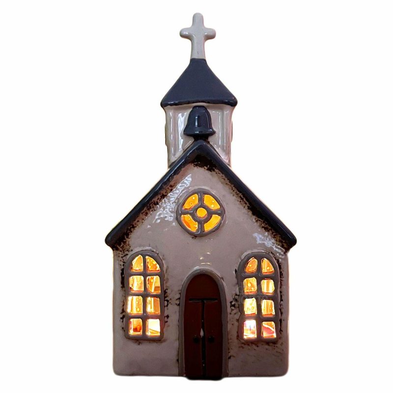 English Church Tea Light Holder | Darthome Accessories Accessories Accessories