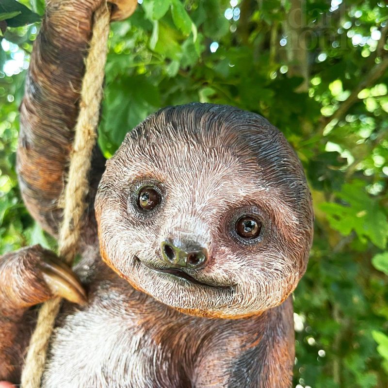 Hanging Sloth Garden Ornament 60cm | Darthome Garden Decor Garden Darthome