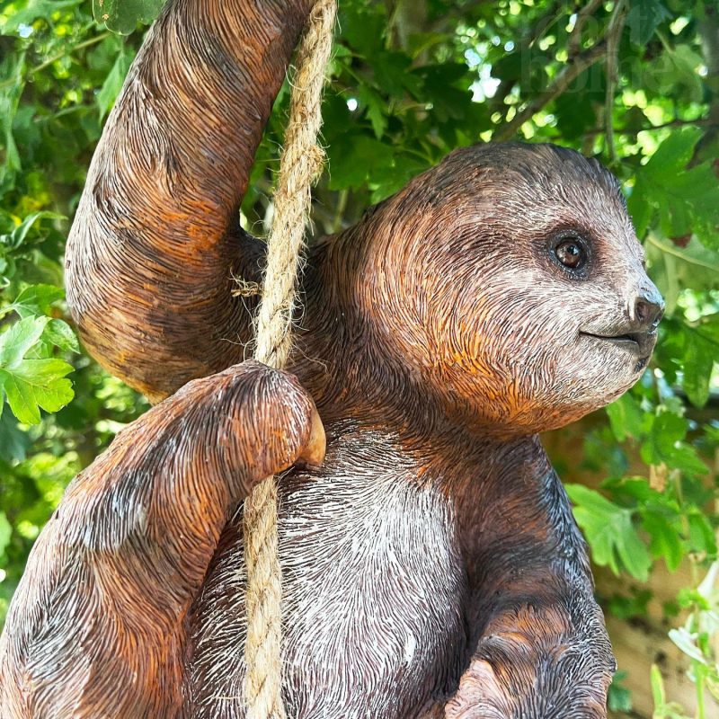 Hanging Sloth Garden Ornament 60cm | Darthome Garden Decor Garden Darthome