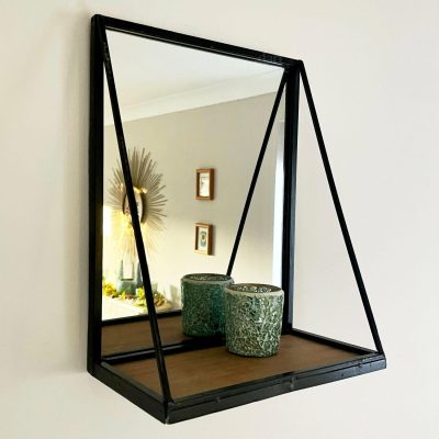 Industrial Mirror Shelf Unit | Darthome Mirrors Decor Darthome