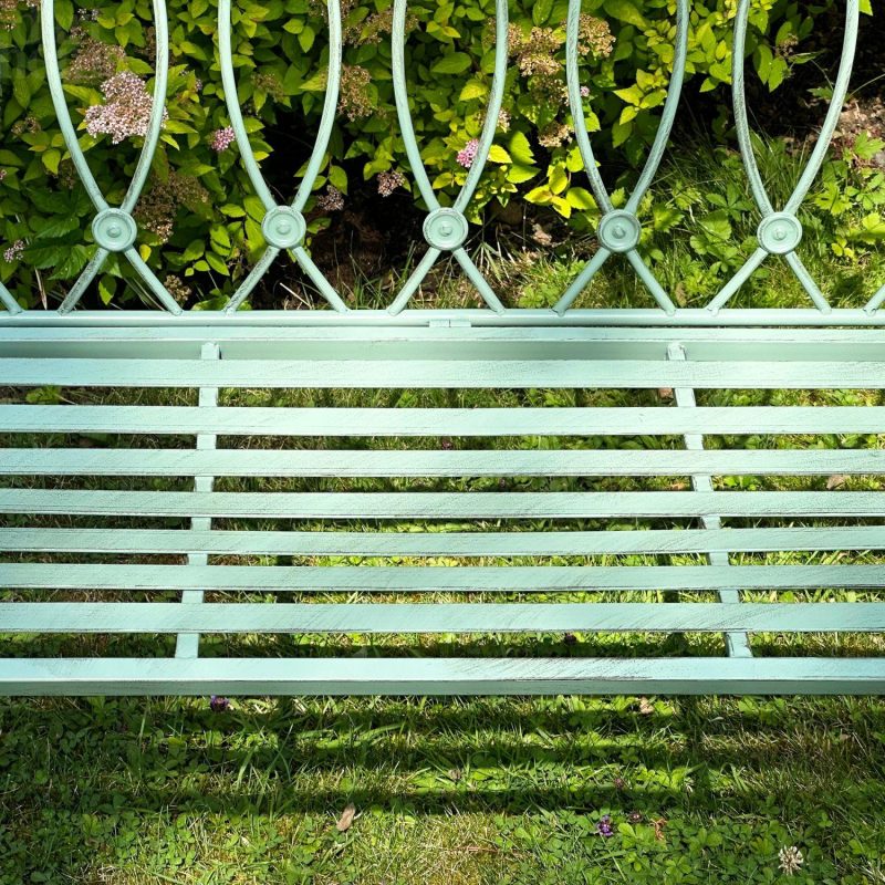 Pistachio Button Garden Bench | Darthome Garden Furniture Garden Darthome