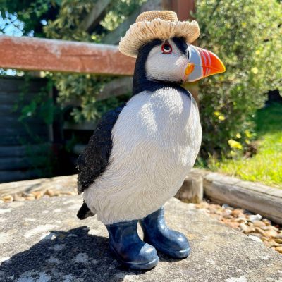 Puffin In Boots Garden Ornament | Darthome Garden Decor Garden Darthome