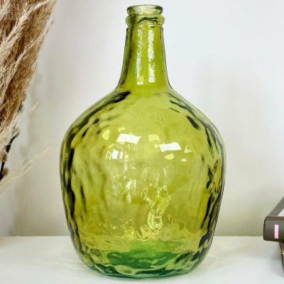 Recycled Glass Green Bottle Vase | Darthome Accessories Accessories Accessories