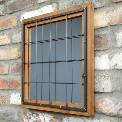 Square Caged Wall Mirror | Darthome Mirrors Decor Darthome