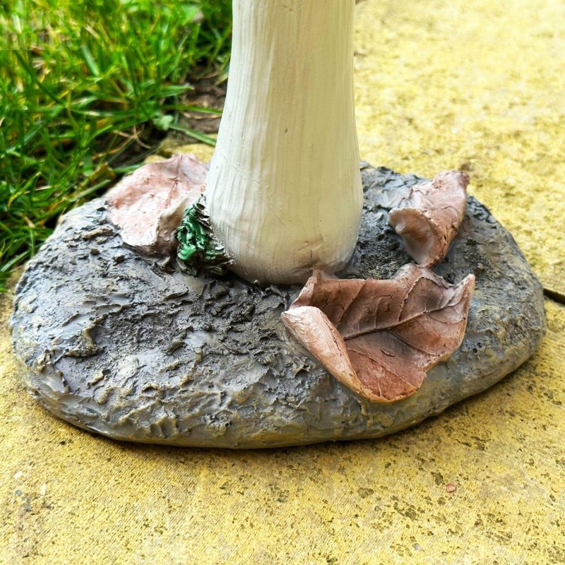 Standing Toadstool Bird Feeder | Darthome Wildlife Bird Feeders Brown