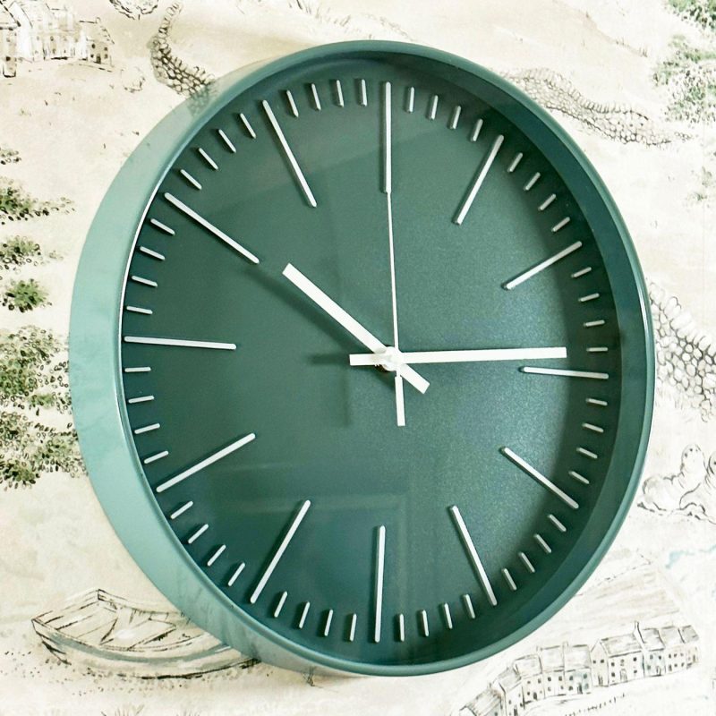 Teal Green Wall Clock | Darthome Clocks Clocks Clocks