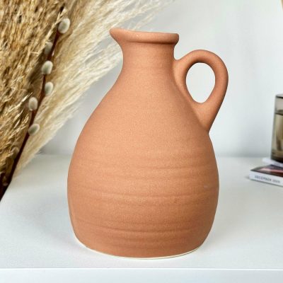 Terracotta Jug Vase With Handle | Darthome Accessories Accessories Accessories