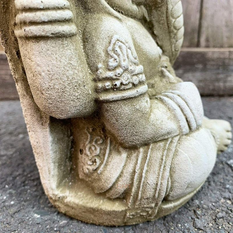 Stone Ganesh Elephant Garden Sculpture | Darthome Stone Sculptures & Statues Buddhist Darthome